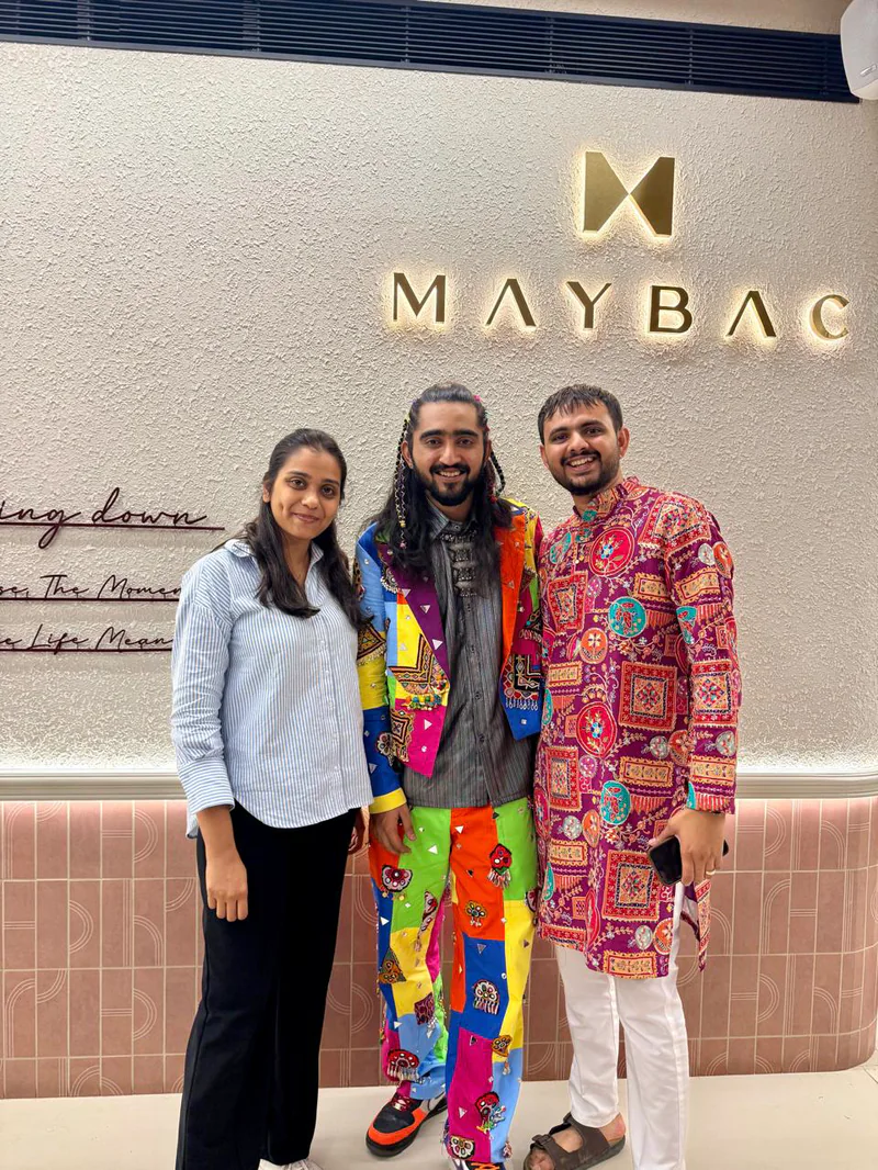 Guests at the Maybac counter